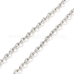 Bracelets à chaîne ajustable en acier inoxydable 304 anti-ternissement pour femmes&nbsp;BJEW-M307-01D-P
