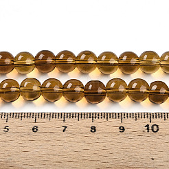 Прозрачные стеклянные бусины&nbsp;LS-GLAA-T032-T8mm-23