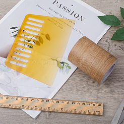 1 рулон ПВХ-липкой ленты с имитацией древесной текстуры DIY-GF0008-40C