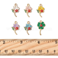 24шт 6 стиля подвески из сплава с эмалью&nbsp;FIND-FS0004-18