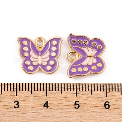 Colgantes de esmalte de aleación chapados en oro claro&nbsp;LS-FIND-Q100-04KCG-04