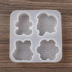 Рождественская тема своими руками силиконовые Молды для свечей&nbsp;LS-SIMO-P010-A01