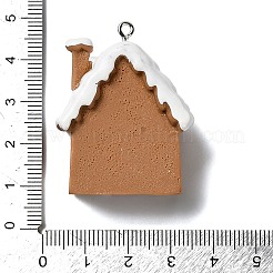 Подвески из непрозрачной смолы на рождественскую тематику RESI-I336-01P-12