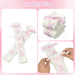 Рукава из поликоттона с бантом&nbsp;AJEW-WH20042-84A