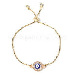4 stücke 4 farben messing box kette armband herstellung&nbsp;KK-YW0001-45