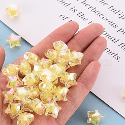 Прозрачные акриловые бусины&nbsp;TACR-S152-02D-SS2105