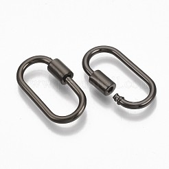 Латунные брелоки с карабином&nbsp;KK-T047-07