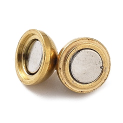 Placcatura ionica (ip) fermagli magnetici in acciaio inossidabile 304 con passanti&nbsp;X-STAS-G173-05G-8MM
