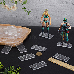 Акриловые подставки для демонстрации фигурок&nbsp;ODIS-WH0038-233A