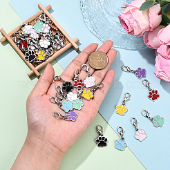 45шт 9 стиля подвеска из сплава эмали украшения&nbsp;HJEW-YW00146