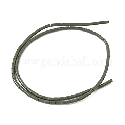 Нити бусин из искусственного камня лавы ручной работы&nbsp;PORC-A029-02