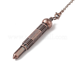 Латунные пули маятниковые подвески HJEW-G020-02