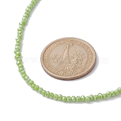 Сверкающие ожерелья из стеклянных бусин NJEW-JN04489