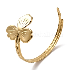 Браслеты-манжеты из нержавеющей стали 304 для женщин BJEW-G763-02G