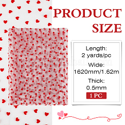 Polyester-Mesh-Spitzenstoff&nbsp;DIY-WH0504-330A