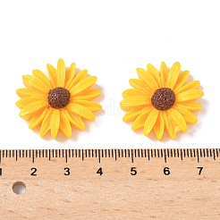 Аксессуары для кабошонов из непрозрачной смолы с плоской задней стенкой&nbsp;LS-RESI-TAC0003-30B-04