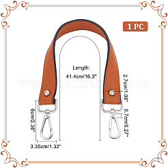 Breite Taschenriemen aus PU-Leder&nbsp;FIND-WH0135-09B