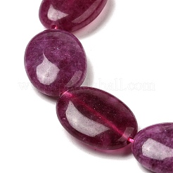 Нити бусин из натурального окрашенного малайзийского нефрита G-B137-A01-01K