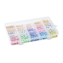 Наборы для изготовления ювелирных изделий с серьгами на тему сглаза DIY-FS0003-69