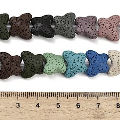 Бусы из натуральной лавы&nbsp;G-G347-02A