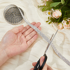 Стеклянные стразы горячей фиксации (клей-расплав на обратной стороне)&nbsp;DIY-WH0683-90C-1