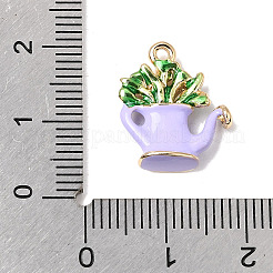 Pendentifs d'émail en alliage&nbsp;PALLOY-T094-01A