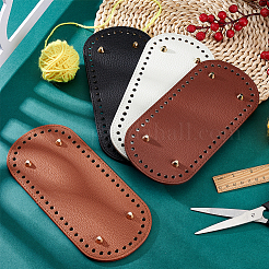 4 шт. 4-цветное дно из искусственной кожи личи FIND-PH0007-08