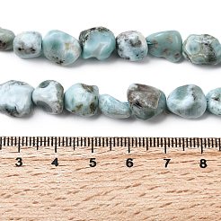 Природные ларимар бисер нитей G-B161-B10