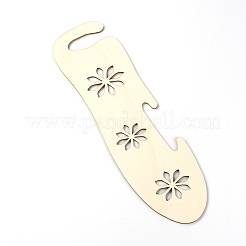 Ensemble de moules à tricoter des gants en bois&nbsp;DIY-WH0240-44