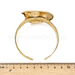 Bracciali rigidi in acciaio inossidabile 304 martellato per donna&nbsp;BJEW-Z177-01G-05