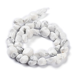 Fili di perline howlite naturale&nbsp;G-K337-06
