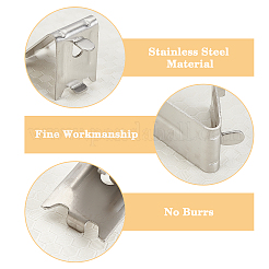 201 пряжка из нержавеющей стали STAS-WH0026-15P