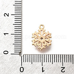 Рождественские латунные микропаве подвески из фианита KK-M318-35G-02