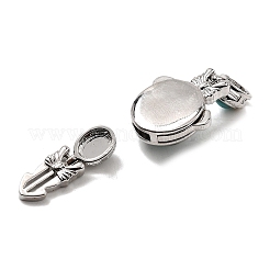 Застежки латунные коробки KK-G505-40P