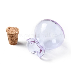 Счастливая сумка в форме стеклянной пробки бутылки орнамент&nbsp;AJEW-A039-02F