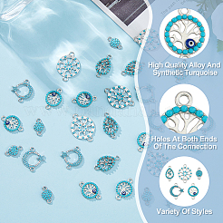 50 шт. 5 стиля сплава соединительные подвески наборы&nbsp;FIND-HY0002-45