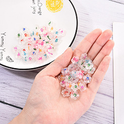 Прозрачные прозрачные акриловые бусины MACR-YW0001-24