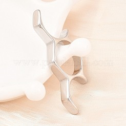 Fingerringe aus Edelstahl 304&nbsp;LS-RJEW-D336-10P