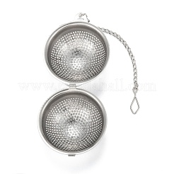 Infusor de té redondo resistente al deslustre&nbsp;AJEW-P091-04P