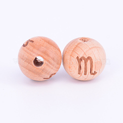 Деревянные бусины WOOD-WH0103-07