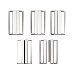5 шт. прямоугольные пряжки для поясного ремня из сплава FIND-PH0027-19