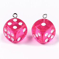 Подвески из прозрачной эпоксидной смолы&nbsp;LS-CRES-N025-12A-A04