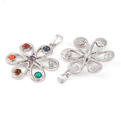 Подвески из натурального тигрового глаза чакры G-NH0025-08P