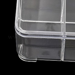 プラスチックビーズ収納ケース  ボックス  透明  サイズ：長さ約29cm  幅16.5cm  4.7センチ、厚&nbsp;X-CON-S015