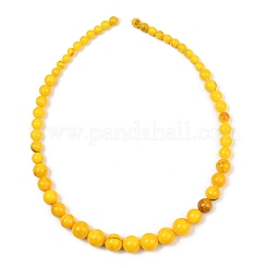 Colliers de perles dégradées en jade persan naturel&nbsp;GG-CBA2AE1-A05-B