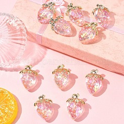 10шт прозрачные акриловые подвески MACR-FS0002-08B