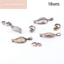 Латунная застежка крюка&nbsp;KK-FH0001-40