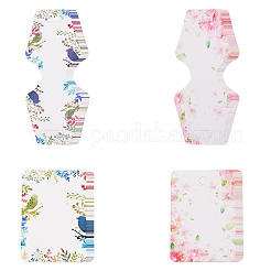 500 шт. 5 бумажные карточки для демонстрации ожерелий DIY-YS0001-27