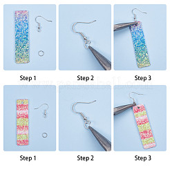 Diy earring makings&nbsp;DIY-SC0007-41S