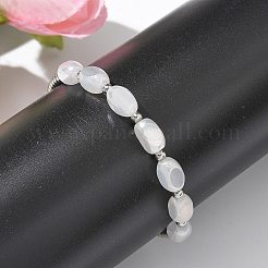 304 Edelstahlperlen-Stretcharmbänder für Damen&nbsp;BJEW-M054-01P-01